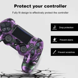 Silicone - gel rubber - case cover - sony playstation 4 - PS4 - controller case protectionAccessories