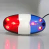6 Led - Sons de 4 tons - cloche de vélo - corne avec lumière