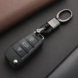 Rope en cuir - Voiture - KeyChain
