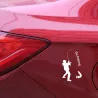 Aller pêche - auto sticker - 9.2 * 15.2cm