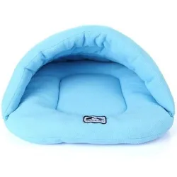 Lit en polaire doux - petit chenil pour chiens / chats