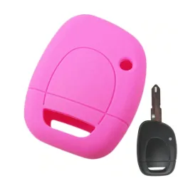 Housse silicone clé voiture - Renault - Clio - Kangoo - Master - Twingo - 1 bouton