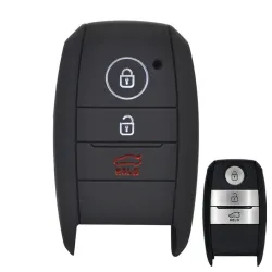 Silicone key case cover - Kia - Rio - Ceed - Soul - Sportage - Sorento - Carens - Picanto