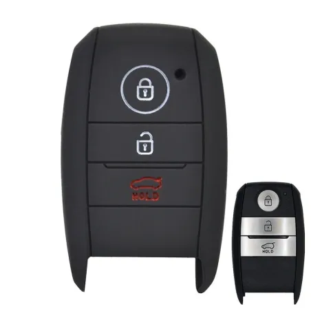 Silicone key case cover - Kia - Rio - Ceed - Soul - Sportage - Sorento - Carens - Picanto