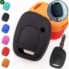 Housse silicone clé voiture - Renault - Clio - Kangoo - Master - Twingo - 1 bouton