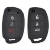 Etui clé silicone voiture - Hyundai - Elantra - Tucson - i40 - i20 - i10 - Creta - Santa Fe - 3 boutons
