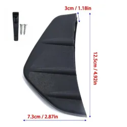Universel - Pare-chocs arrière de voiture - Spoiler - Modèles de voitures Audi - 4 pièces