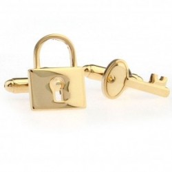 Key / lock - cufflinks - 2 pieces