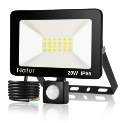 LED floodlight - outdoor reflector - with motion sensor - 20W - 30W - 50W - 100WFloodlights