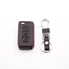 Car leather key cover - PEUGEOT - RCZ - 206 - 207 - 306