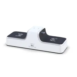 Manette sans fil PS5 - USB-C - double chargeur - chargement rapide - avec indicateur LED