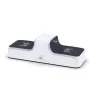 Manette sans fil PS5 - USB-C - double chargeur - chargement rapide - avec indicateur LED
