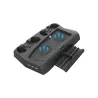 PS5 - 3 in 1 DE/UHD host - multifunctional charging base - cooling fan - game discs storageAccessories