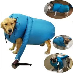 Dog dryer - hair drying kit - pet shower / bath