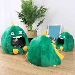 Pet house for cats / dogs - dinosaur shaped - pet kennel