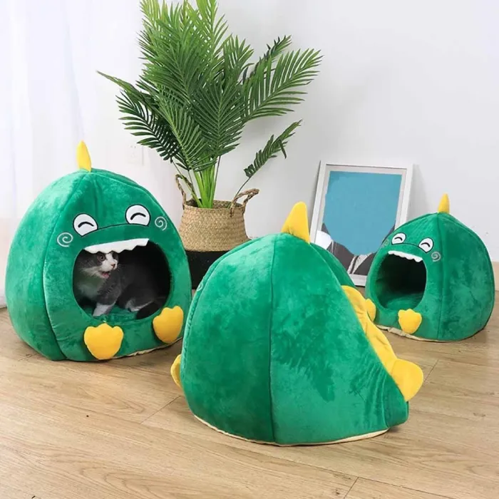 Pet house for cats / dogs - dinosaur shaped - pet kennel