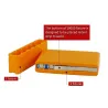 18650 battery fixture - single row - double sided spot welding - lithium battery pack holderBattery