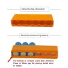 18650 battery fixture - single row - double sided spot welding - lithium battery pack holderBattery