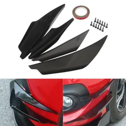 Black front bumper - car styling - 4pcs