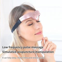 Wireless head massager - acupuncture headband - relaxing - insomnia - anxiety relief - USBSleeping