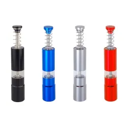 Hand salt / pepper grinder - stainless steel - high quality