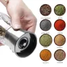 Salt / pepper / herbs grinder - with adjustable coarseness - stainless steelMills - Grinders