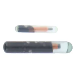 Animal microchip - RFID tag - with EM4305 chip - for fishes / dogs / cats identification