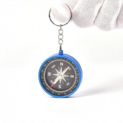 Plastic compass - keychainKeyrings