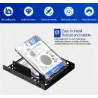 UTHAI G16 - thick - double-layer hard drive bracket - 2.5 to 3.5 inch hard disk Bay