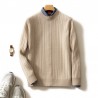 Elegant men's sweater - pure goat cashmereHoodies & Sweatshirt