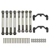WPL - B1 B-1 B14 B-14 B24 B-24 C14 C24 - 1/16 RC car spare parts - metal pull rod / steering pull rod servo / base