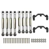 WPL - B1 B-1 B14 B-14 B24 B-24 C14 C24 - 1/16 RC car spare parts - metal pull rod / steering pull rod servo / base