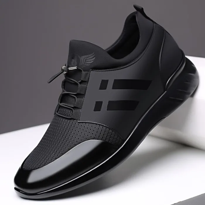 Fashionable men's sneakers - breathable - genuine leatherShoes