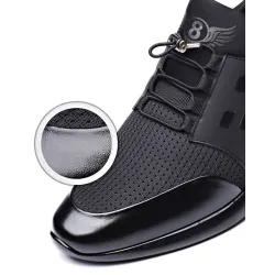 Fashionable men's sneakers - breathable - genuine leatherShoes
