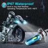 Car light bulb - waterproof - RGB - LED - H4 / H6 / H7 / BA20D / P15D-25-1 - DRLH7