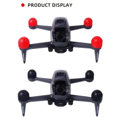 Protecteurs de moteur - capuchons en silicone - pour DJI FPV Combo Drone - 4 pièces