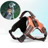 Harnais pour chien - LED - feux clignotants / réfléchissants - marche nocturne de sécurité - étanche
