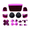 Full Set Chrome Buttons For Playstation 5 Handle Thumb Sticks Joystick Cap L1 R1 L2 R2 D-pad Button For PS5 Controller