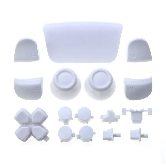 PS5 Controller L1 R1 L2 R2 Buttons Kit D-pad Button Thumbstick Cap Replacement For PlayStation 5 PS5 Gamepad