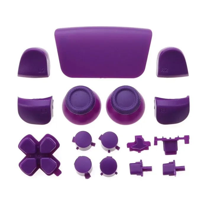 PS5 Controller L1 R1 L2 R2 Buttons Kit D-pad Button Thumbstick Cap Replacement For PlayStation 5 PS5 Gamepad