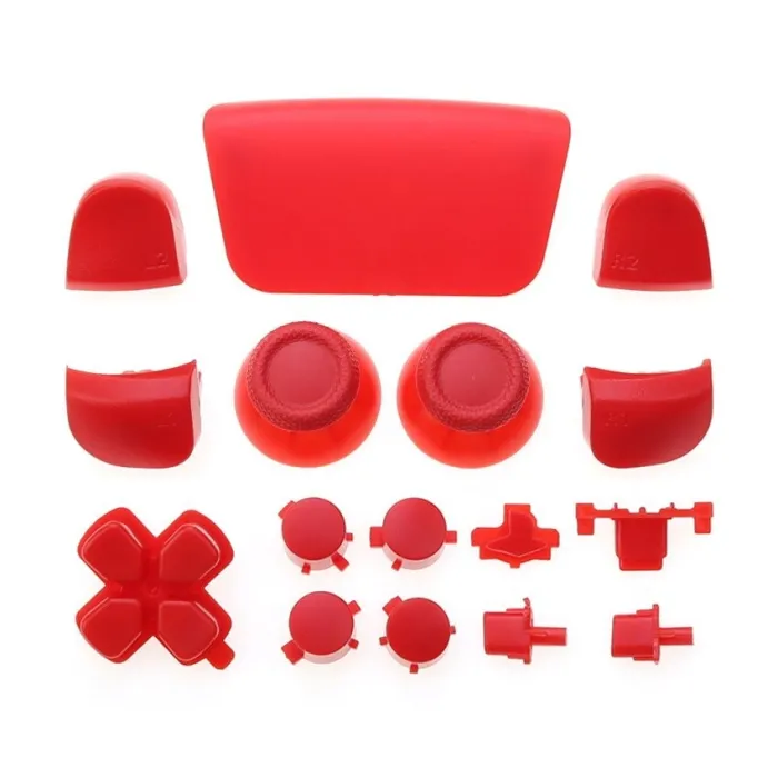 PS5 Controller L1 R1 L2 R2 Buttons Kit D-pad Button Thumbstick Cap Replacement For PlayStation 5 PS5 Gamepad