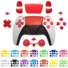 PS5 Controller L1 R1 L2 R2 Buttons Kit D-pad Button Thumbstick Cap Replacement For PlayStation 5 PS5 Gamepad