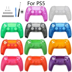 JCD Carcasa Completa Del Mango Mando Para Sony PS5, Tira Decorativa, With A Full Set Of Screws And Tools