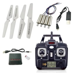 Syma X5 X5C X5C-1 RC Quadcopter - USB cable - propellers - charger - motor - remote control - spare partsAccessories