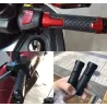 For Suzuki GSR400 GSR600 GSR750 GSR 400 600 750 7/8" Motorcycle Accessories CNC Aluminum Rubber Handlebar Grips Hand Bar Grip