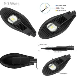 LED street light - lamp - waterproof - 30W - 50W - 80W - 100W - 120W - 150W - 200WStreet lighting