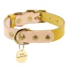 Dog - cat collar pet collar - engraved with name - ID tags - for small animals