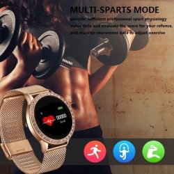LIGE - Smart Watch - color screen - full touch - fitness tracker - blood pressure - waterproof - unisex