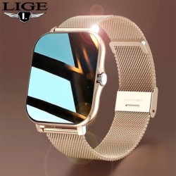 LIGE - Smart Watch - full touch screen - heart rate / sleep monitor - IP67 waterproofSmart-Wear