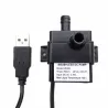 Mini submersible water pump - waterproof - with USB connection - low-noisePumps